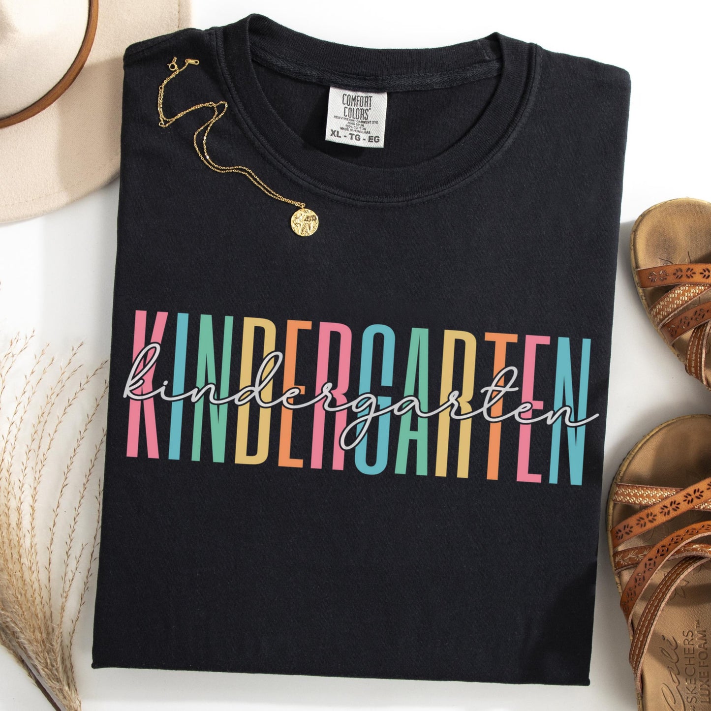 Comfort Colors Teacher Shirt, Kindergarten Teacher Shirt, Kindergarten Team Shirt, Back to School Shirt, Custom Teacher Appreciation Tee