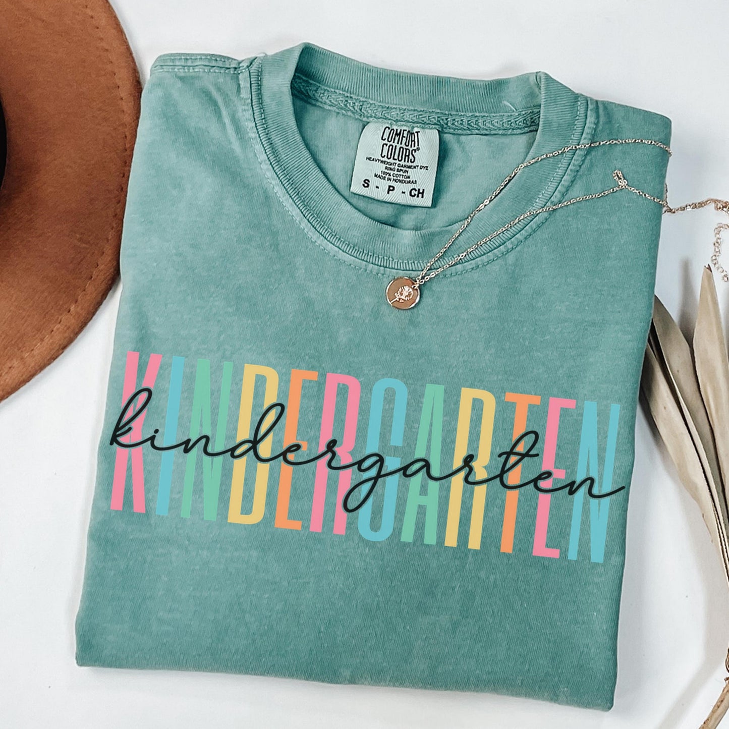 Comfort Colors Teacher Shirt, Kindergarten Teacher Shirt, Kindergarten Team Shirt, Back to School Shirt, Custom Teacher Appreciation Tee