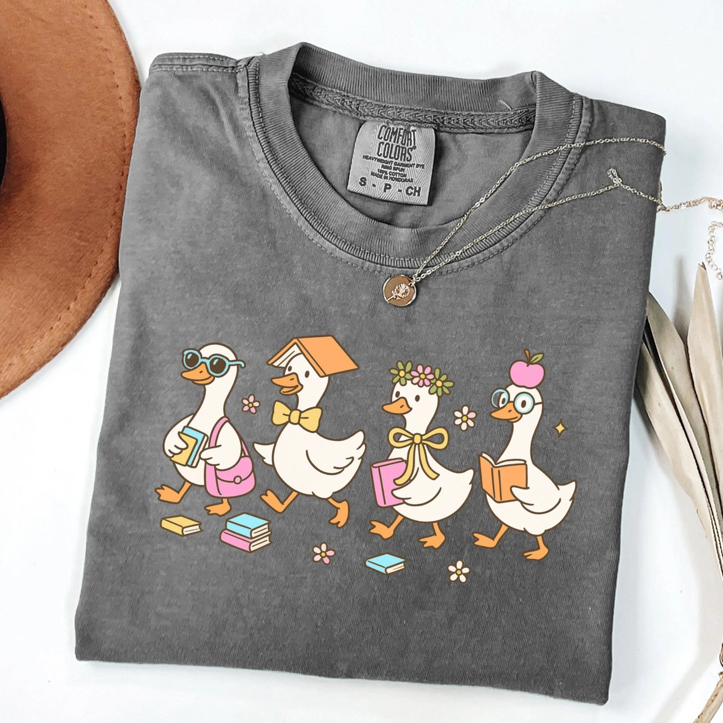 Comfort Colors Teacher Shirt, Kindergarten Teacher Teacher Shirt, Goose Shirt, Preschool Teacher Shirt, First Grade Back to School Shirt