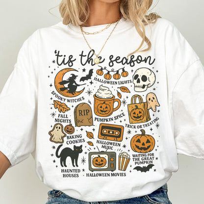 Cute Ghost Halloween Comfort Colors Tee