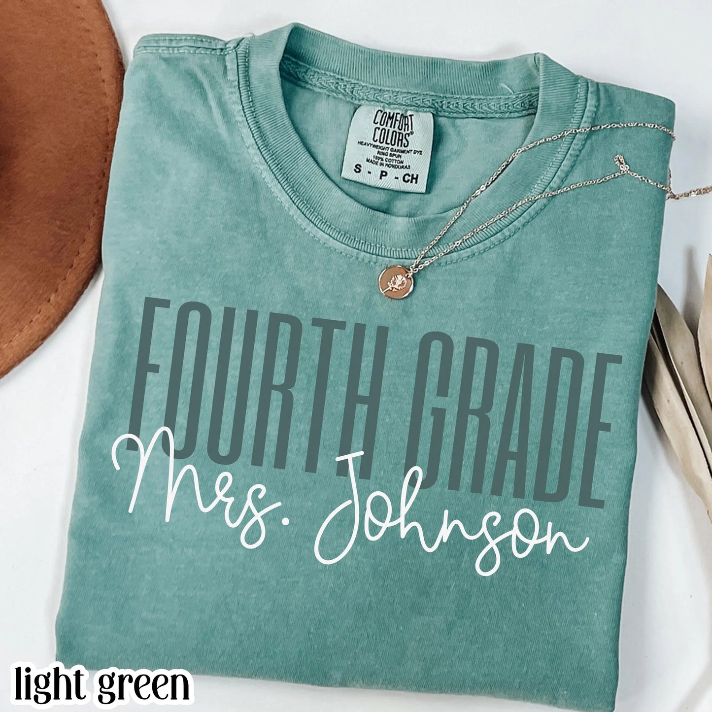 Comfort Colors Teacher Shirt, Fourth Grade Teacher Shirt, 4th Grade Teacher Shirt, Back to School Shirt, Custom Teacher Appreciation Tee