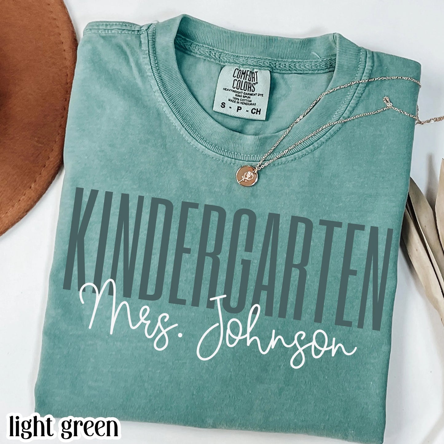 Comfort Colors Teacher Shirt, Kindergarten Teacher Shirt, Kindergarten Shirt, Back to School Shirt, Custom Teacher Appreciation Tee