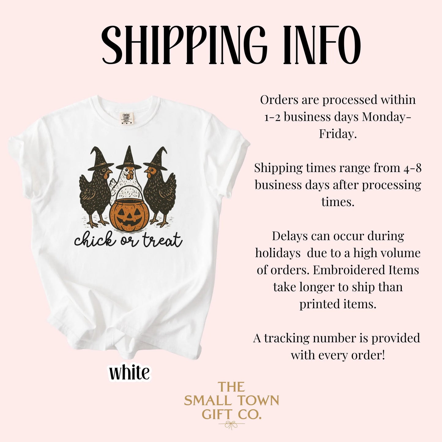 Witch Chicken Halloween Comfort Colors Tee