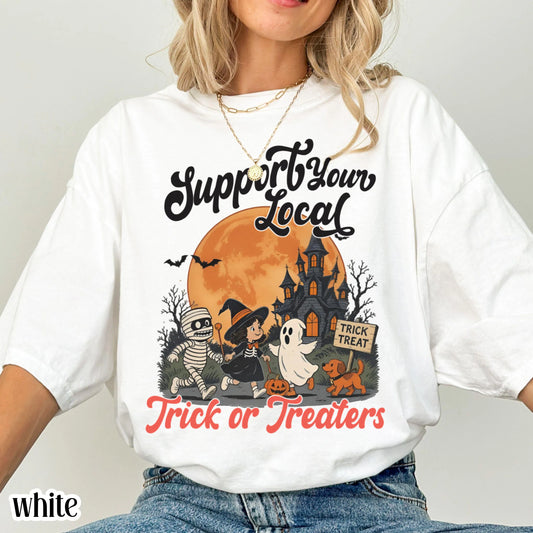 Vintage Trick Or Treat Comfort Colors Tee