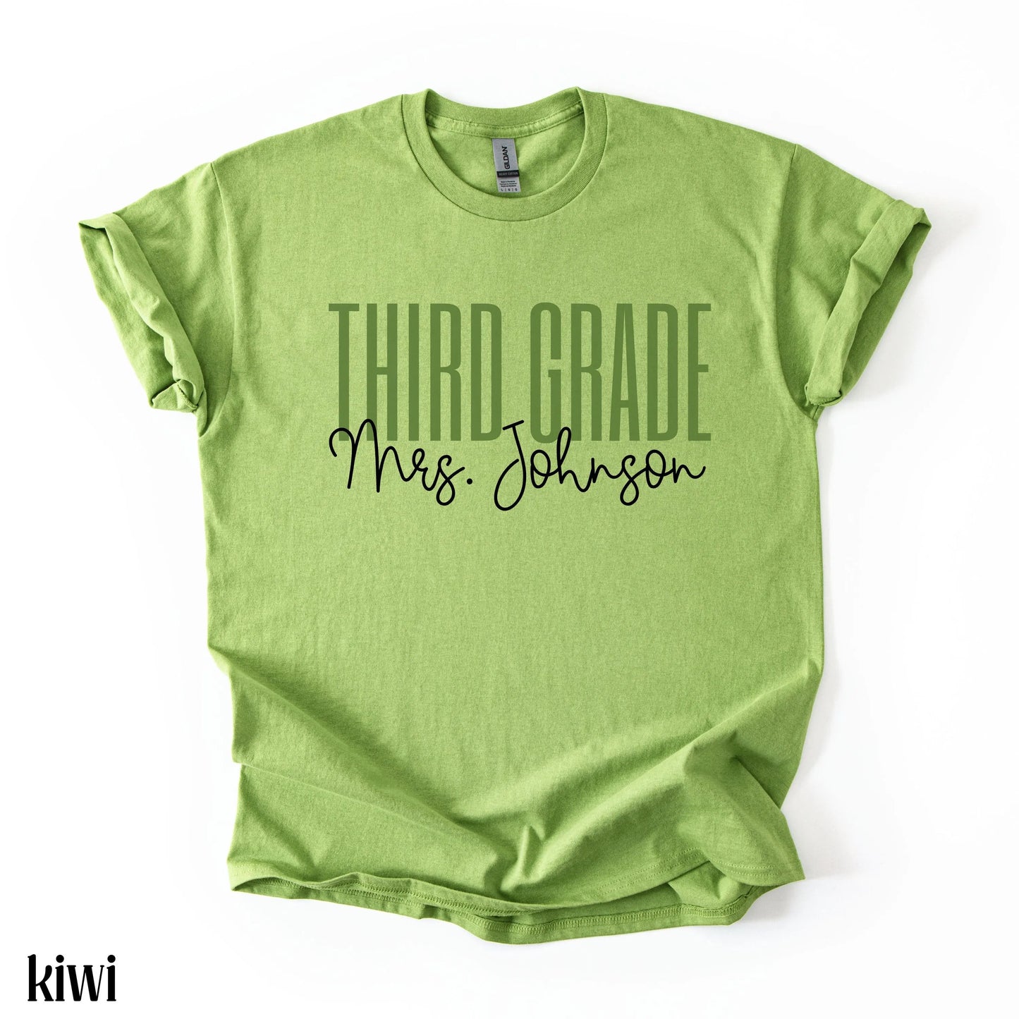 Teacher Shirt, Kindergarten Teacher Shirt Preschool TShirt, Custom Teacher Back to School Plus Size T-Shirt, Second Grade Teacher Tee