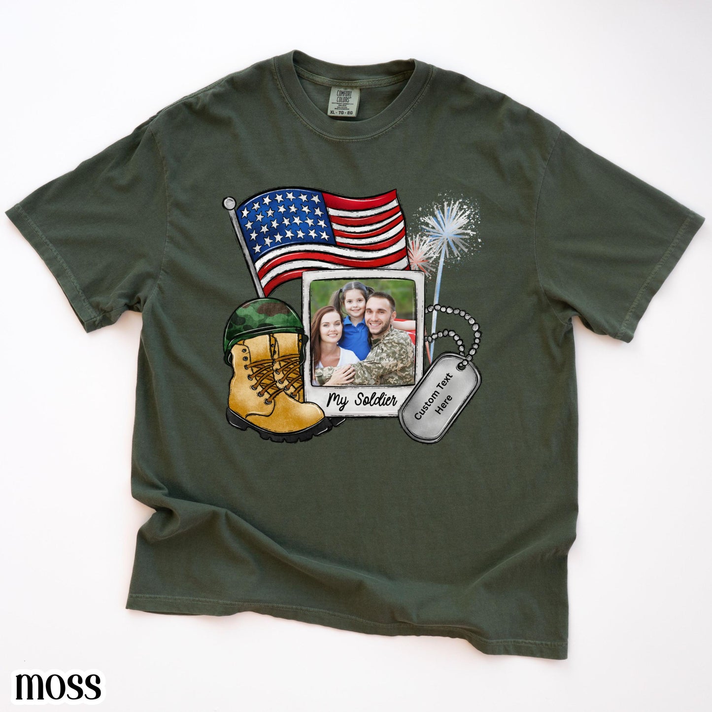 Military Bootcamp Comfort Colors Shirt Deployment Support Tee Navy Army Air Force Marine Spouse Tshirt Military Mom Basic Training Gift