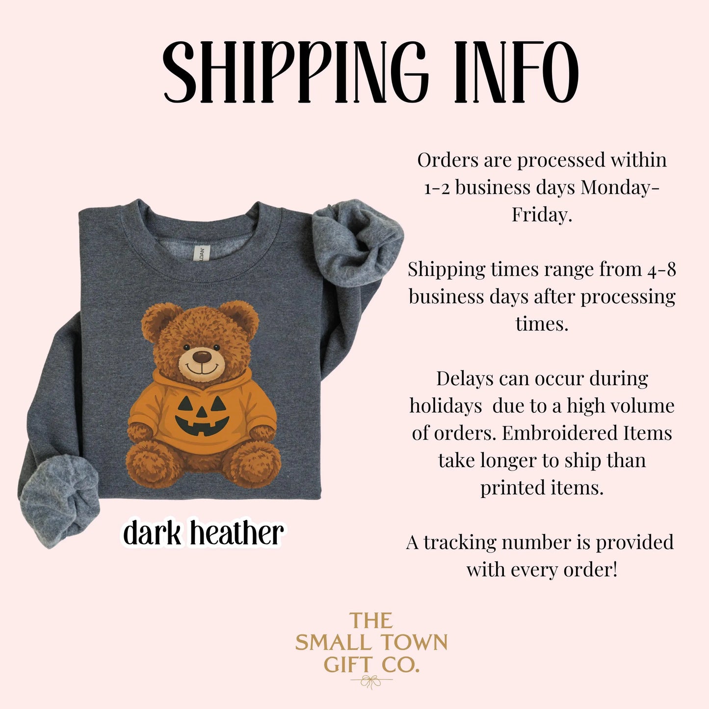 Cute Halloween Teddy Bear Gildan Sweatshirt