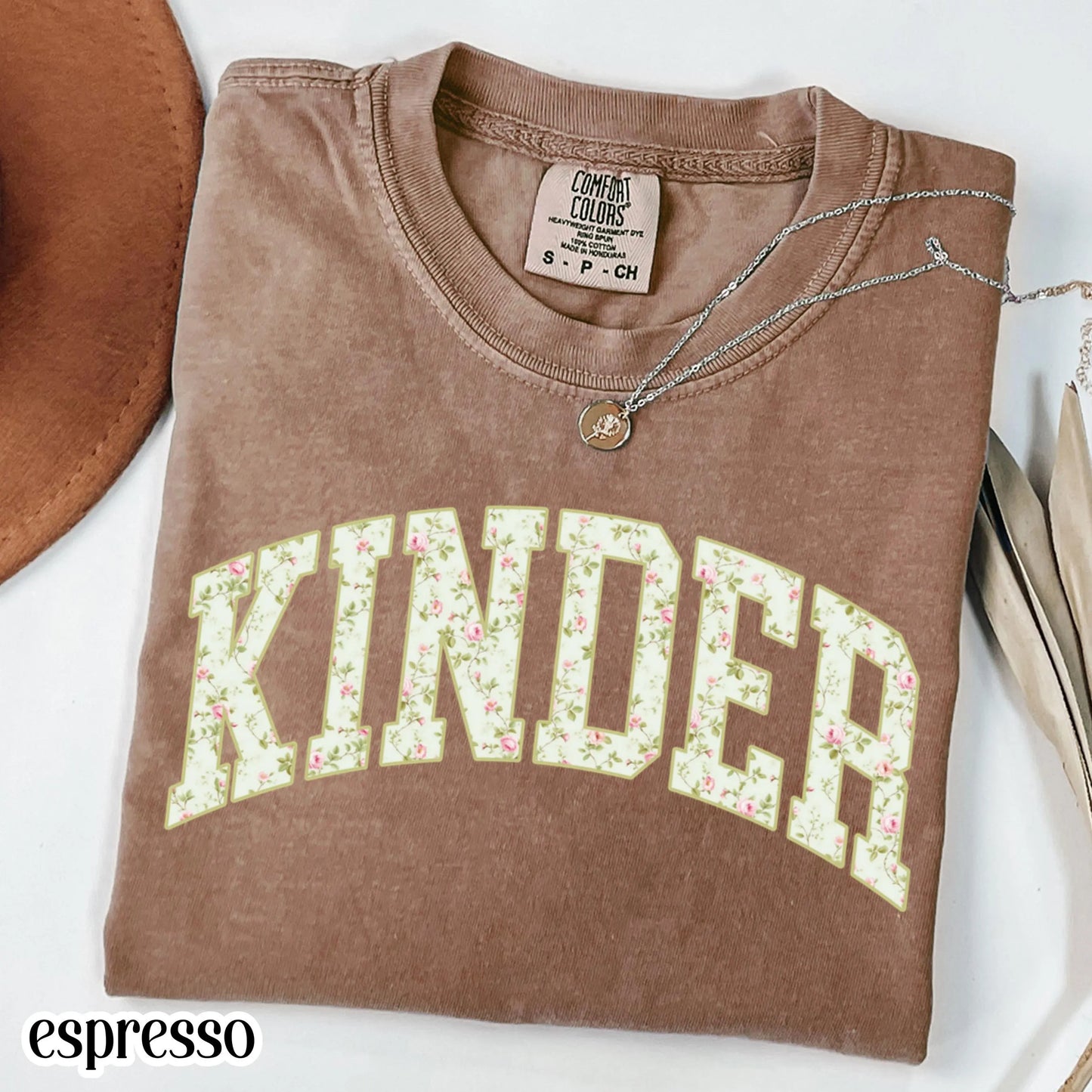Kindergarten Custom Teacher Shirt Comfort Colors Kinder Tee Teacher Tshirt Back to School Teacher Appreciation Christmas Gift For Teacher