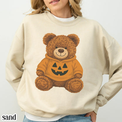 Cute Halloween Teddy Bear Gildan Sweatshirt