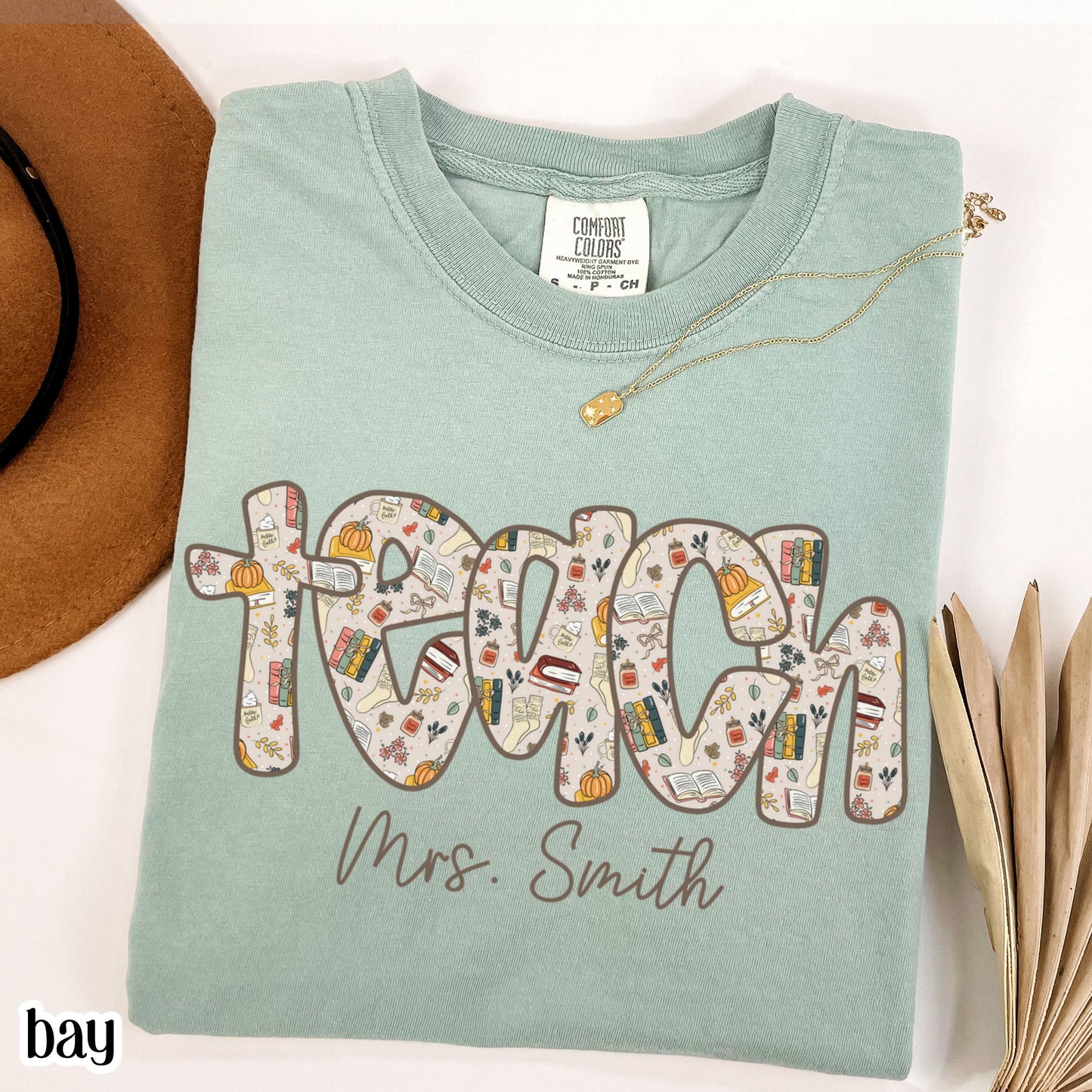 Teacher Cozy Season Comfort Color Shirt Fall Custom Teach Tshirt Pumpkin Spice Kindergarten Teacher Tshirt Preschool PreK 1st Grade Tee