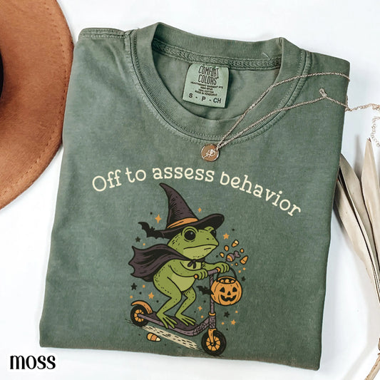 Halloween Behavior Analyst Comfort Colors Tee