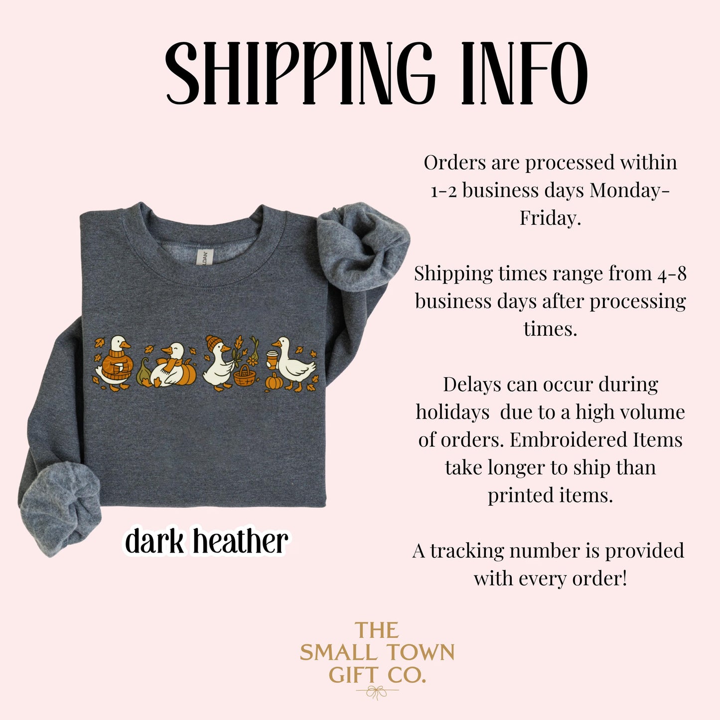Silly Fall Goose Gildan Sweatshirt