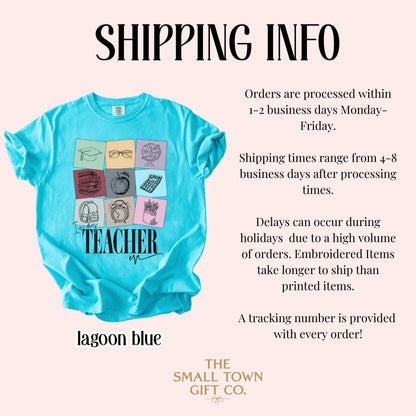 Teacher Era Comfort Colors Shirt Kindergarten Teacher TShirt KindergartenTeacher Appreciation Tee New Teacher Gift In My Teacher Era T-shirt