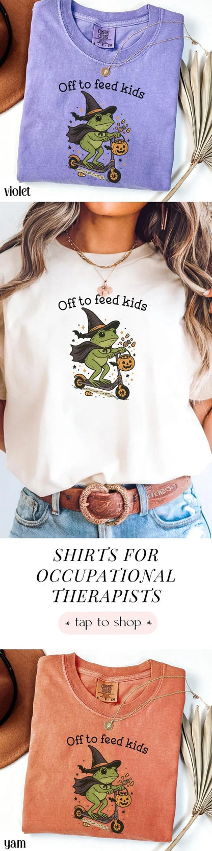 Halloween Occupational Therapist Comfort Colors Tee