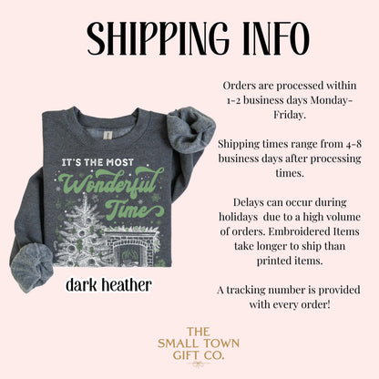 Wonderful Time of Year Christmas Tree Sweatshirt