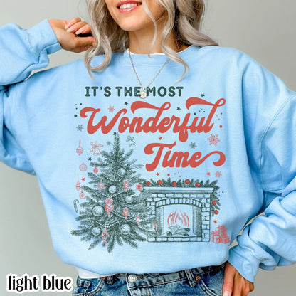 Wonderful Time of Year Christmas Tree Sweatshirt