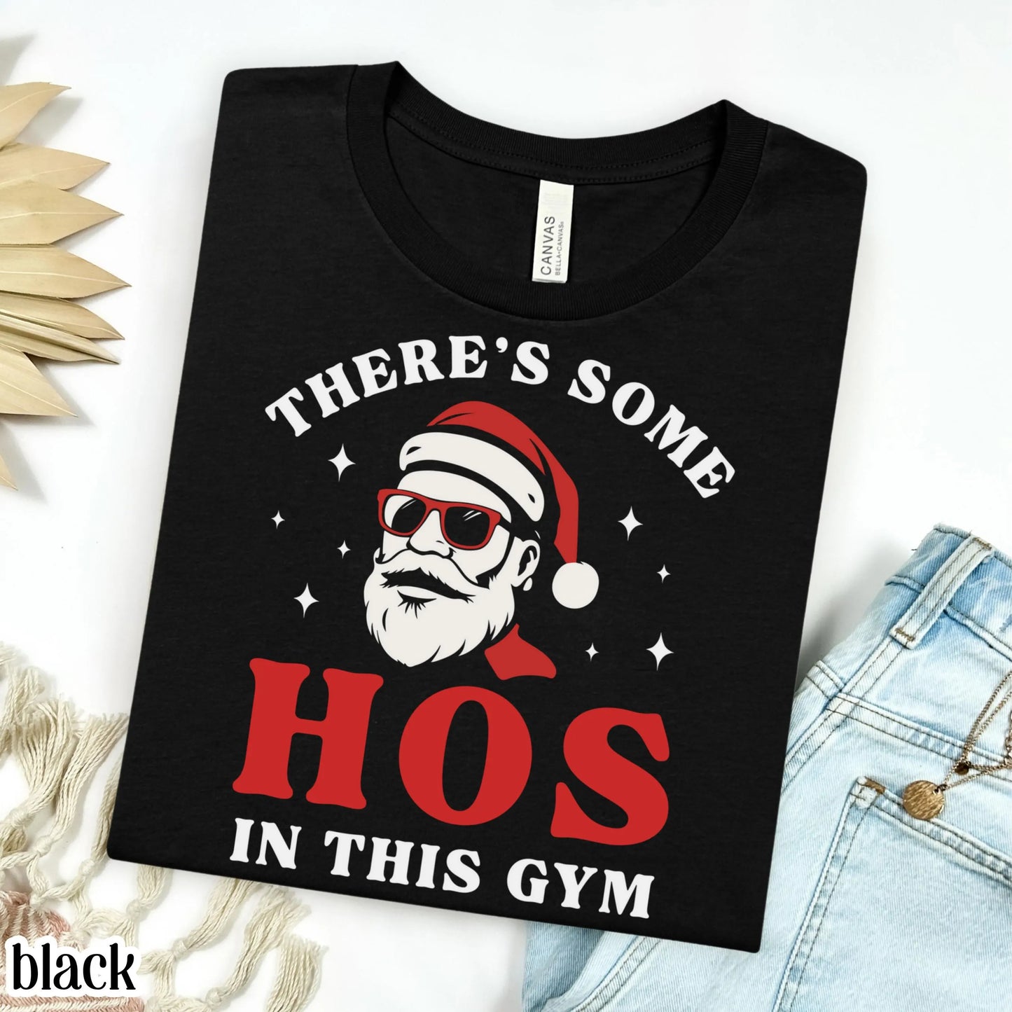 Merry Xmas Hos In This Gym Christmas Shirt
