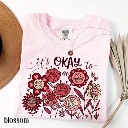 Special Education Valentines Day Comfort Colors Shirt First Grade Teacher T-Shirt Mental Health Diversity Vday Kindergarten Tee For School