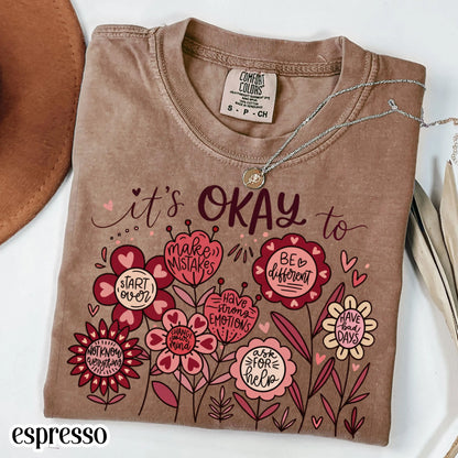 Special Education Valentines Day Comfort Colors Shirt First Grade Teacher T-Shirt Mental Health Diversity Vday Kindergarten Tee For School