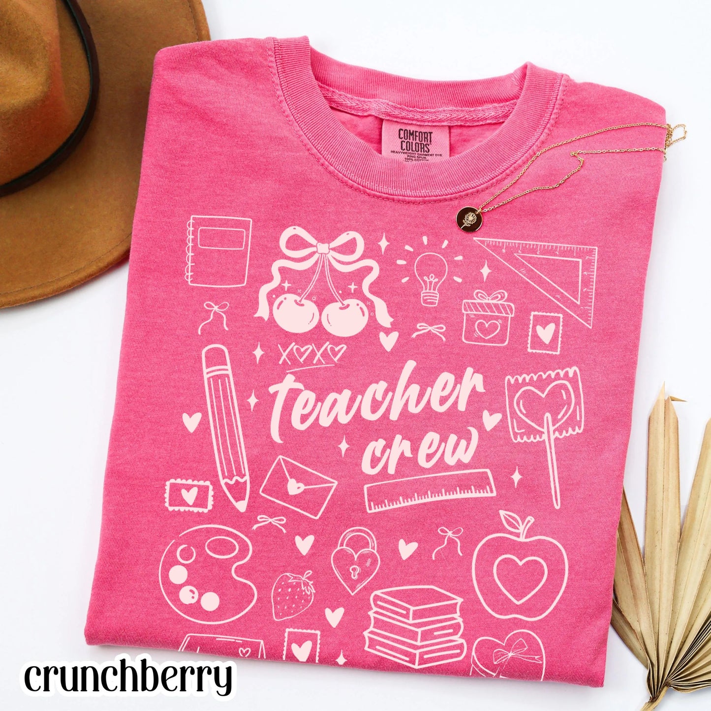 Teacher Valentines Day Comfort Colors Shirt Kindergarten Teacher Crew Vday Tshirt Love Day Tshirt Back to School Shirt Teacher Appreciation