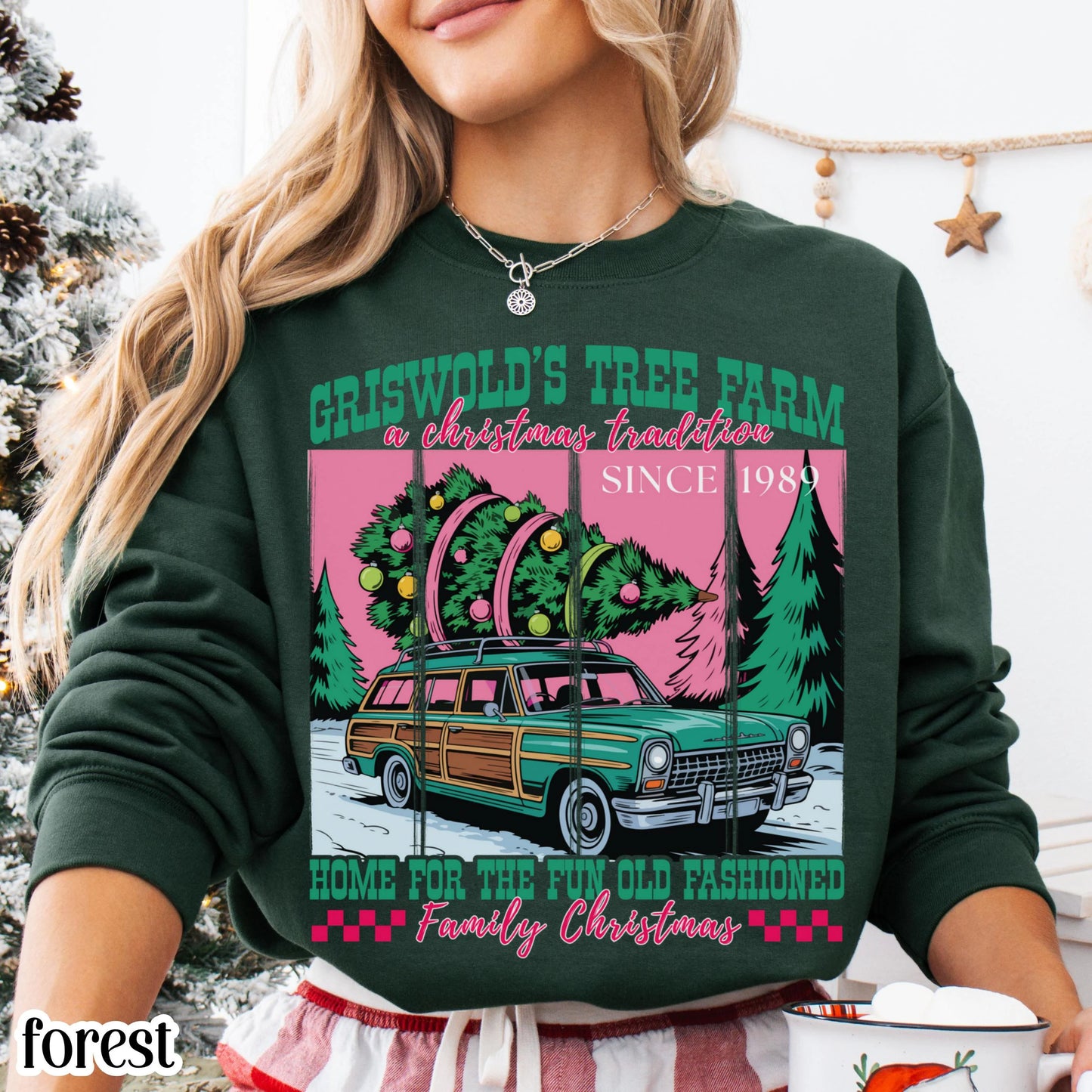 Griswold Family Christmas Wagon Sweatshirt
