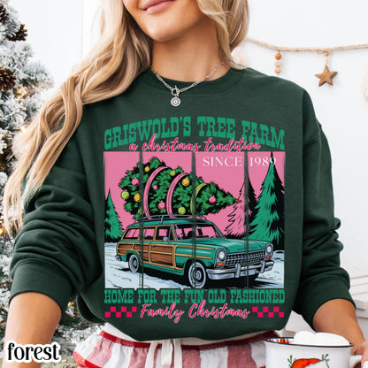 Griswold Family Christmas Wagon Sweatshirt
