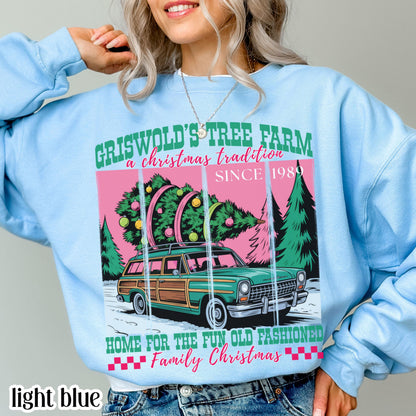 Griswold Family Christmas Wagon Sweatshirt