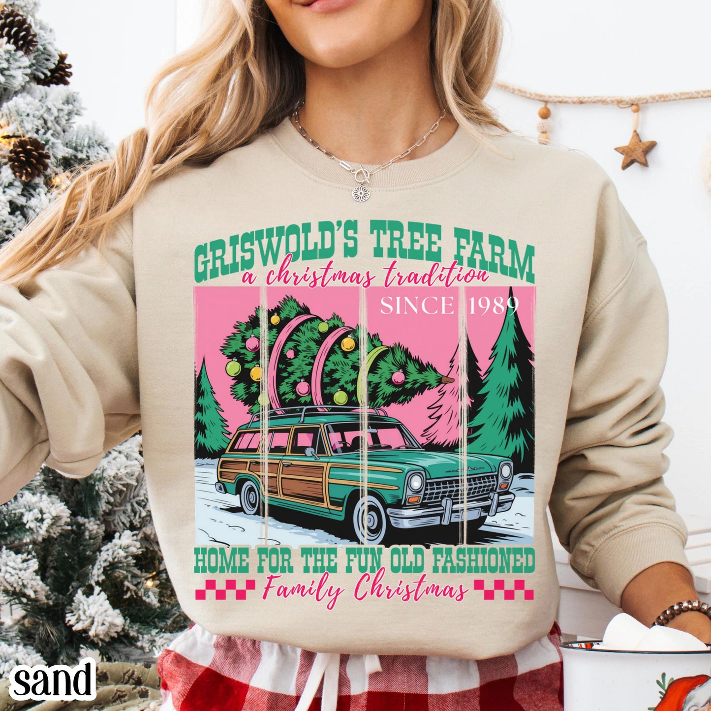 Griswold Family Christmas Wagon Sweatshirt