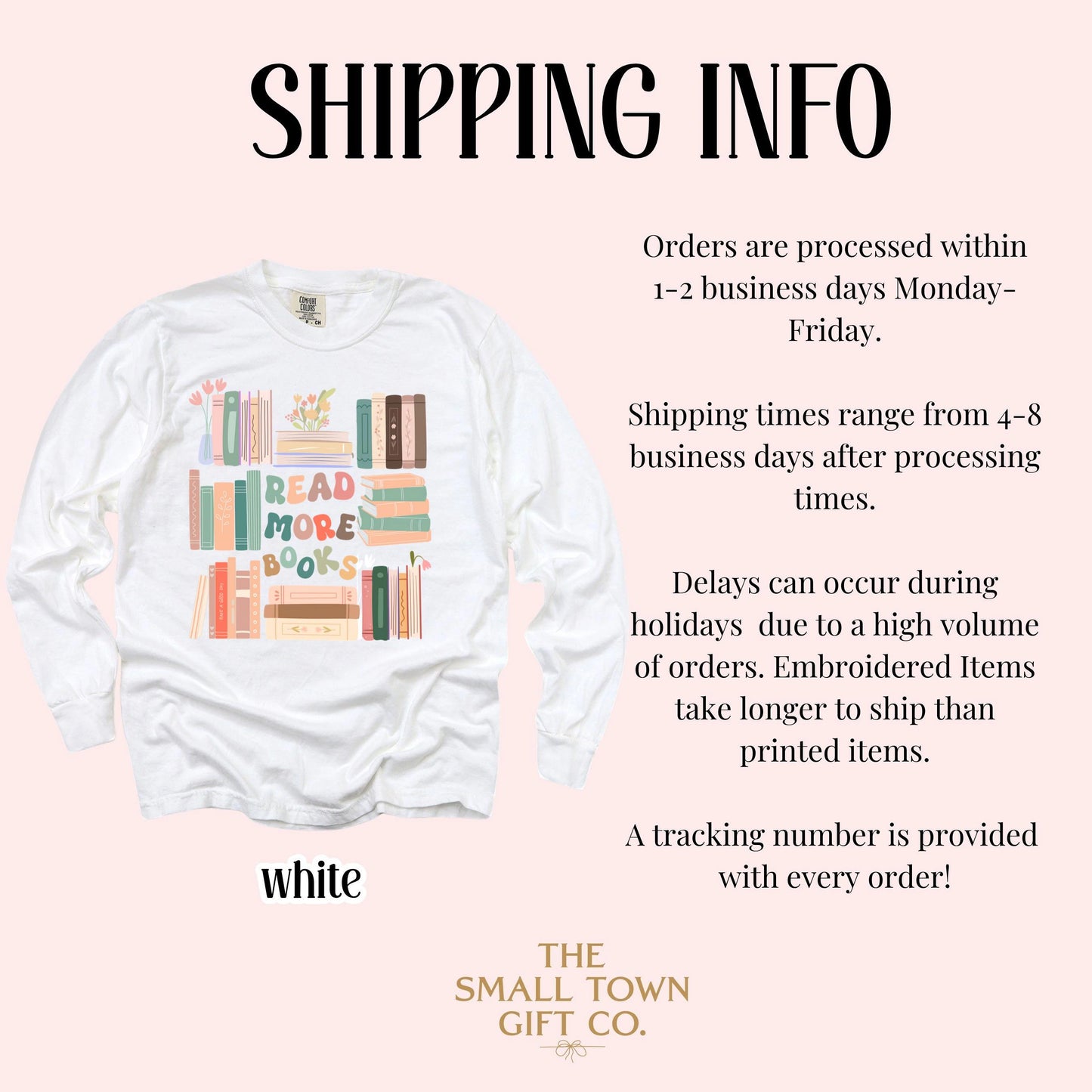 Read More Books Comfort Colors Long Sleeve Shirt Librairan Bookish Tee Cute Reader Cozy Teacher Womens Tshirt Retro Literature T-Shirt Gift