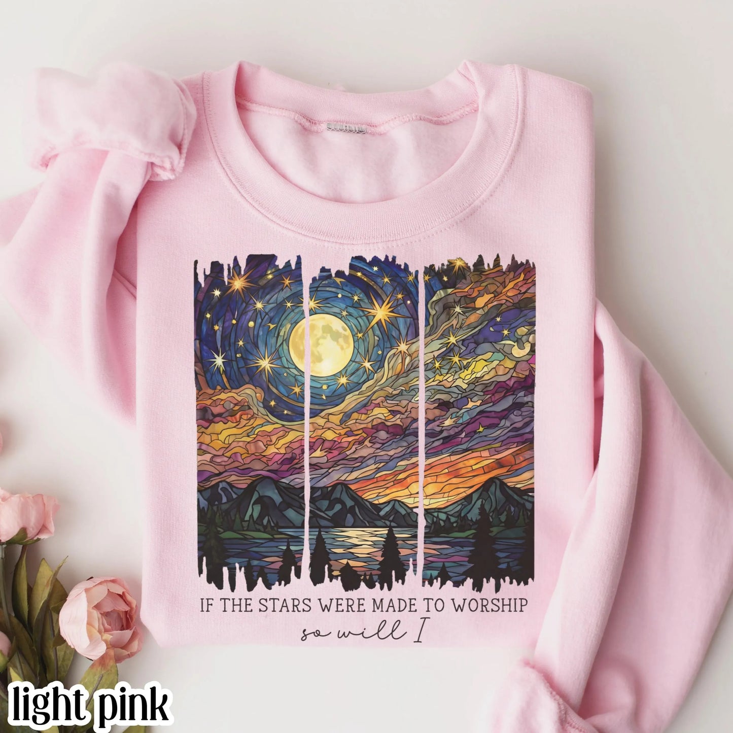 Stars Were Made To Worship Gildan Sweatshirt