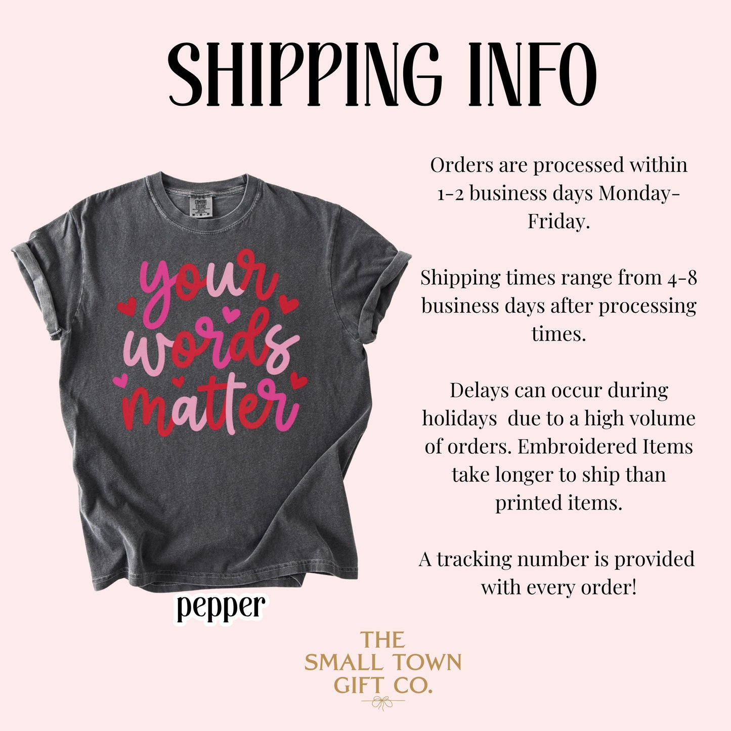 Speech Therapist Valentines Comfort Colors Shirt Vday SLP T-Shirt Your Words Matter Tee Speech Language Pathologist Tshirt Special Education