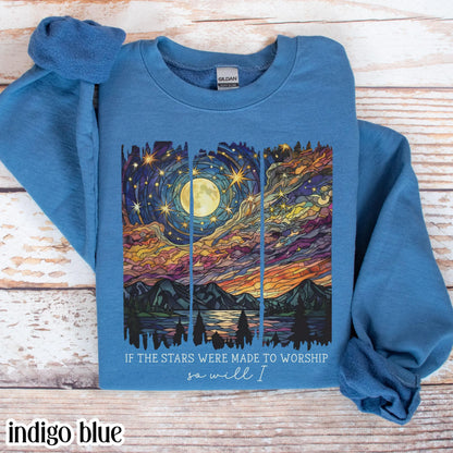 Stars Were Made To Worship Gildan Sweatshirt