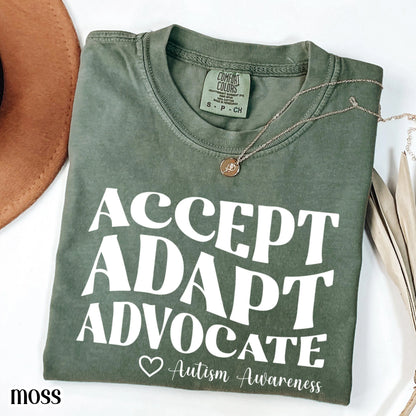 Autism Awareness Comfort Colors Shirt Diversity Inclusion Tshirt Neurodiversity Special Education Teacher Tshirt Advocate Autistic Mom Tee