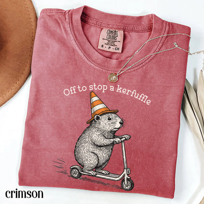 Human Resources Kerfuffle Comfort Colors Shirt Funny Teacher Scooter Tshirt Daycare Mental Health Tee Adult Humor Sarcastic T-Shirt