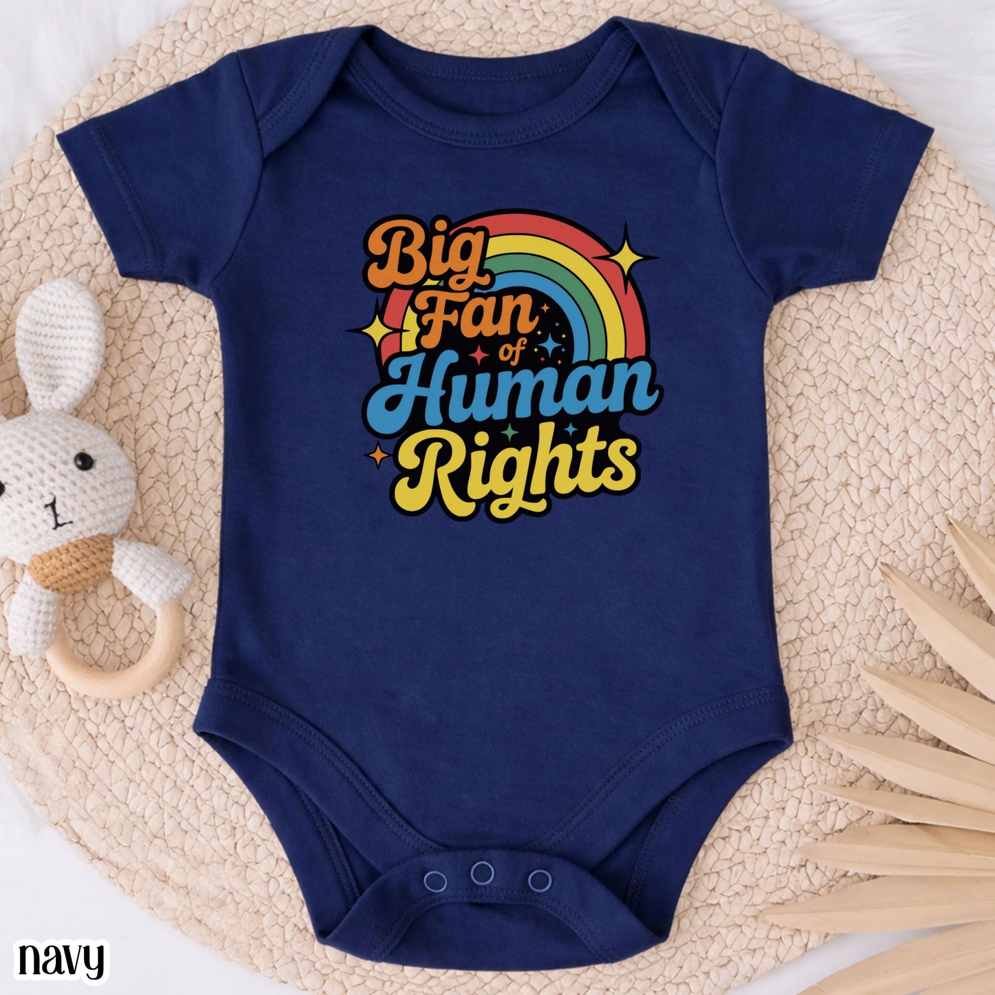 Human Rights Baby Bodysuit Colorful Rainbow Pride Baby Outfit Equality Love Tee LGBTQ Pride Inclusive Gay Lesbian Social Justice Newborn