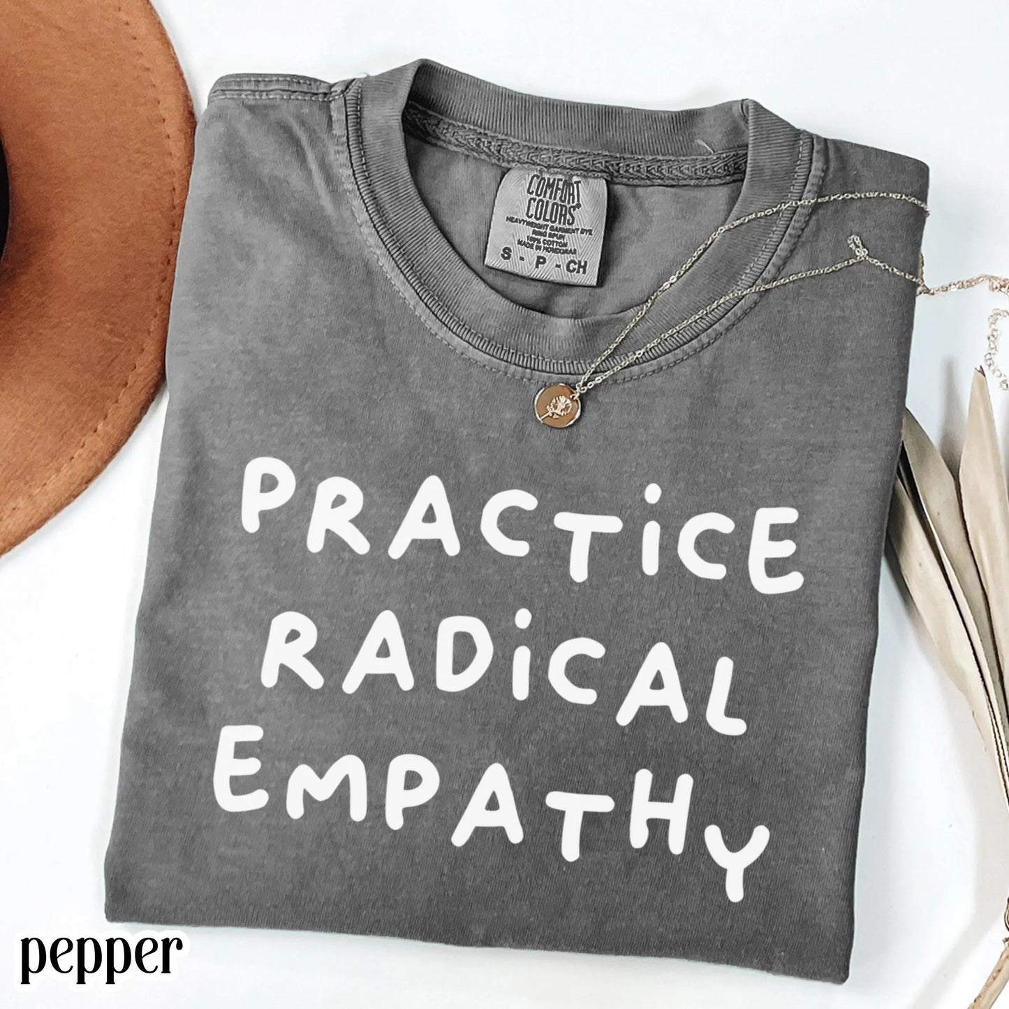 Comfort Colors Pride Shirt Gay LGBTQ TShirt Lesbian Human Rights T-Shirt Inclusive Trans Equality Shirt Practice Radical Empathy Political