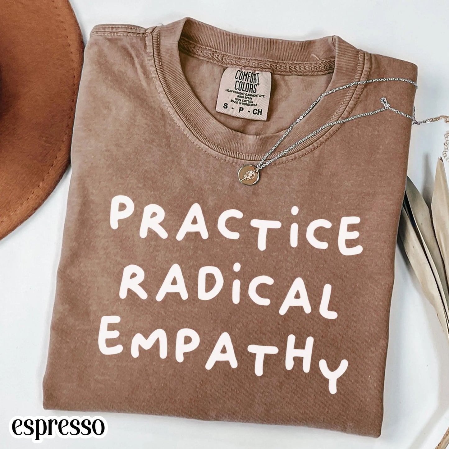 Comfort Colors Pride Shirt Gay LGBTQ TShirt Lesbian Human Rights T-Shirt Inclusive Trans Equality Shirt Practice Radical Empathy Political