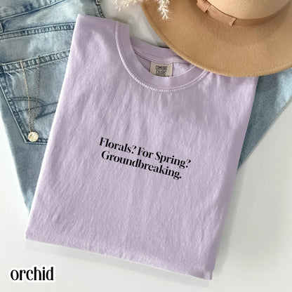 Funny Shirt Florals For Spring Shirt  Miranda Thats All Shirt, Devil Wears Shirt, Groundbreaking, Funny Chick Flick Shirt, Preistly Shirt