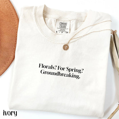 Funny Shirt Florals For Spring Shirt  Miranda Thats All Shirt, Devil Wears Shirt, Groundbreaking, Funny Chick Flick Shirt, Preistly Shirt