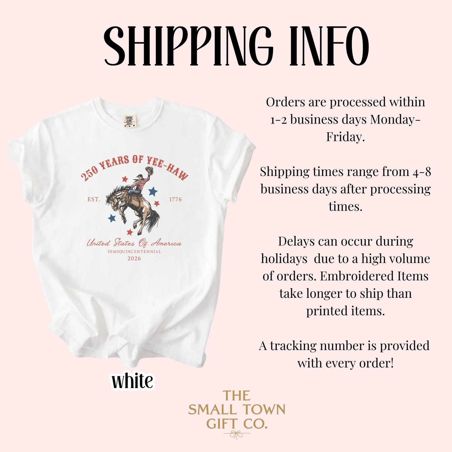 Comfort Colors 4th of July Shirt, 250 Year Anniversary Shirt, Fourth of July T-Shirt, USA Yee Haw Cowboy Tee for 4th of July Rodeo Party