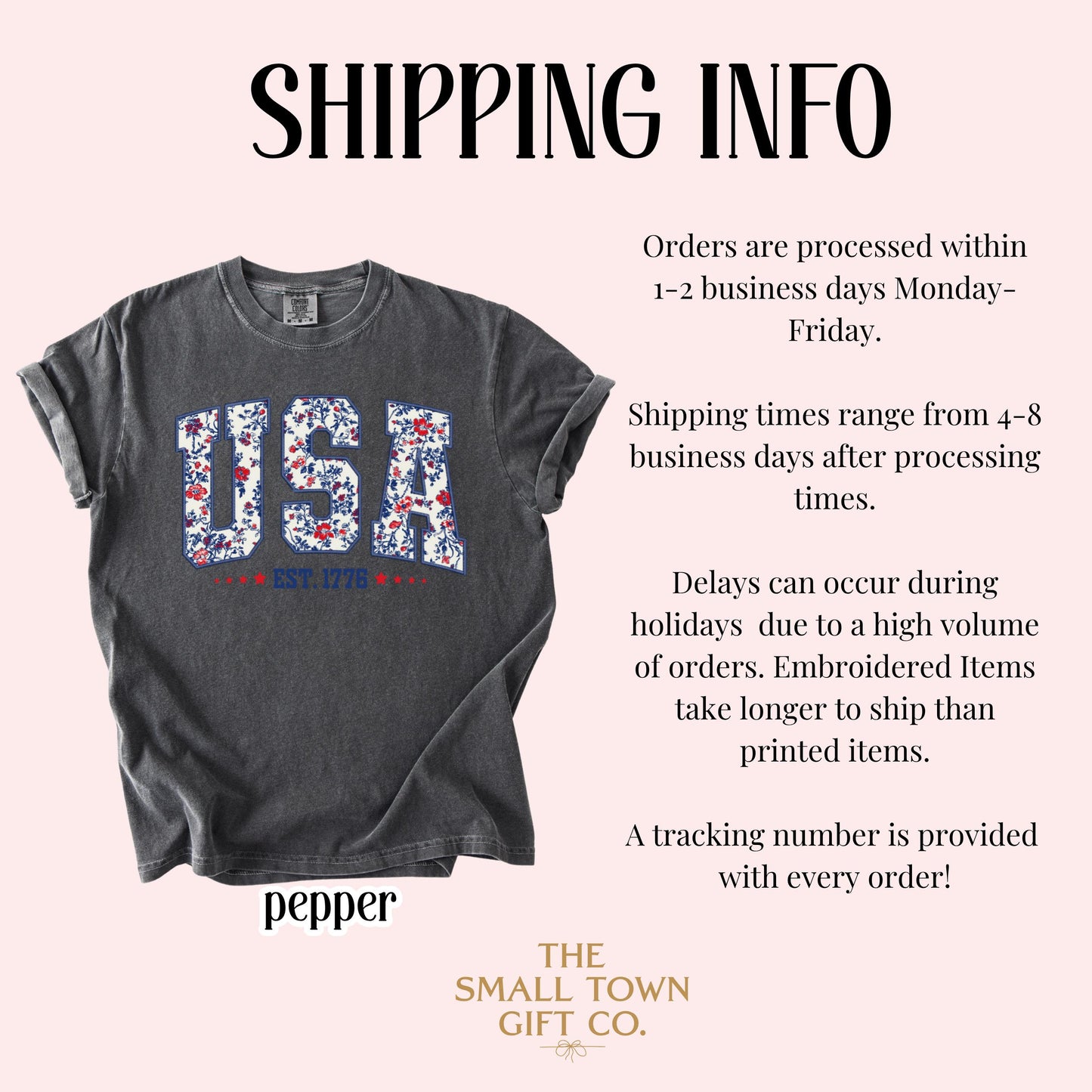 Comfort Colors 4th of July Shirt, USA Shirt, Fourth of July Shirt, American Flag Shirt, American Citizen Shirt, Floral United States Shirt