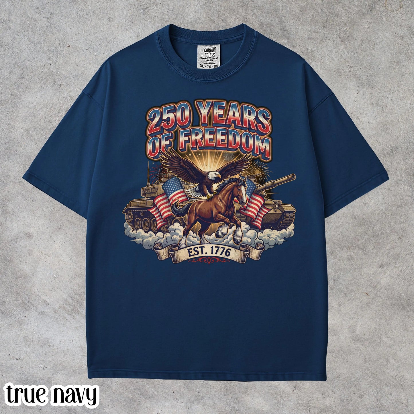 USA Comfort Colors Shirt 4th of July Fourth of July America Anniversary T-Shirt American Freedom Eagle Tank United States BBQ Party Outfit