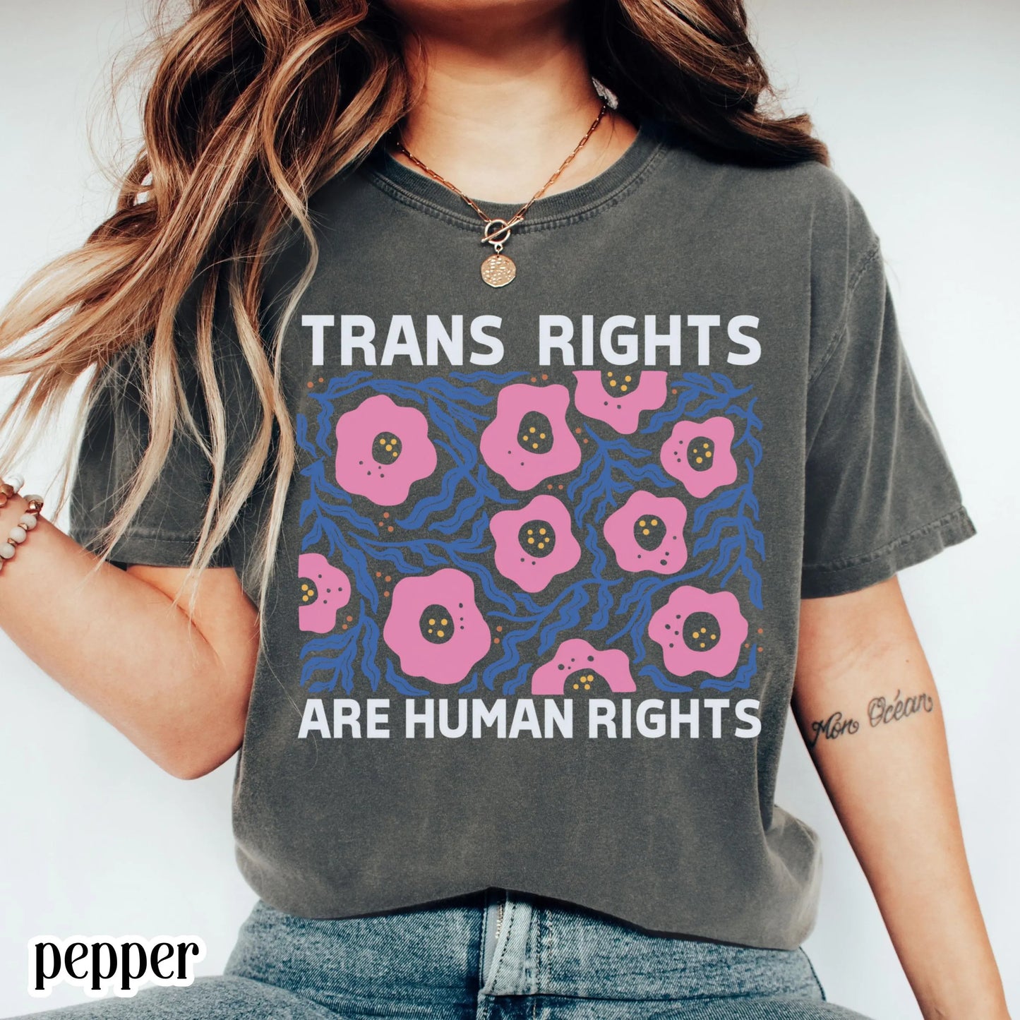 Comfort Colors Trans Shirt, Gay Pride Shirt, LGBTQ Shirt, Lesbian Shirt, Inclusive Shirt, Equality Tee, Transgender Shirt, Gay Pride Gift