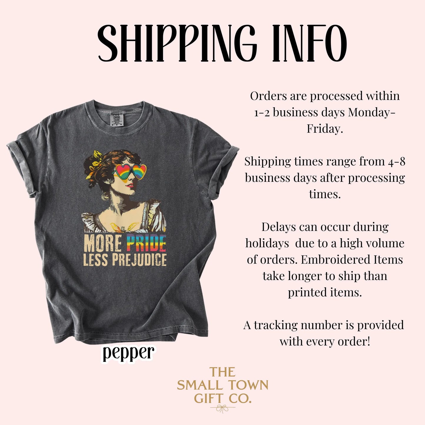 Comfort Colors Pride Shirt, Gay Shirt, LGBTQ Shirt, Lesbian Shirt, Inclusive Shirt, Trans Shirt, Equality Shirt, More Pride Less Prejudice