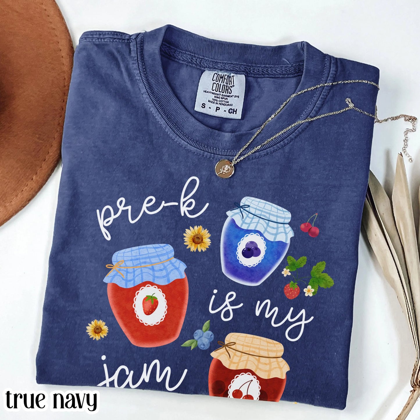 Custom Comfort Colors® Pre K Shirt PreK Is My Jam Teacher TShirt Back to School Teacher Tee Teacher Appreciation Elementary Teacher T-Shirt