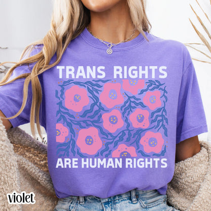 Comfort Colors Trans Shirt, Gay Pride Shirt, LGBTQ Shirt, Lesbian Shirt, Inclusive Shirt, Equality Tee, Transgender Shirt, Gay Pride Gift