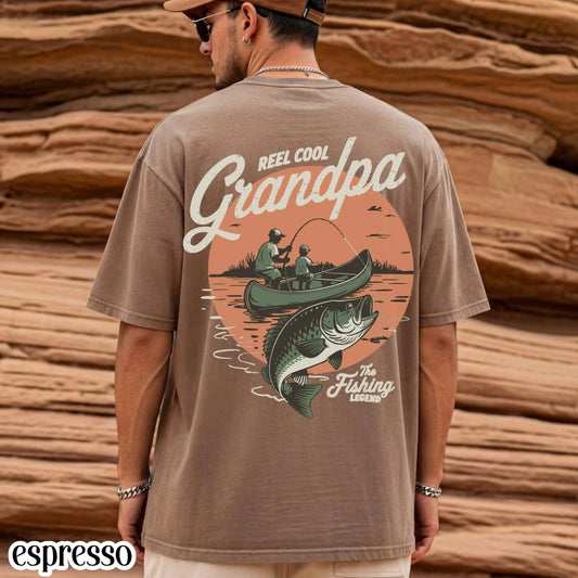 Comfort Colors Fathers Day Shirt, Grandpa Shirt, Dad Tshirt, Fishing Shirt, Fisherman Shirt, Dad Tee, Fathers Day Gift, Grandpa Birthday