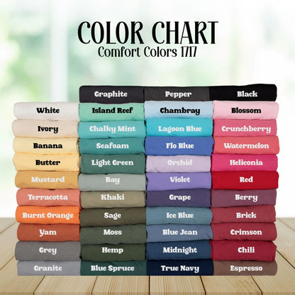Isaiah 43:2 Deep Waters Squid Comfort Colors Tee