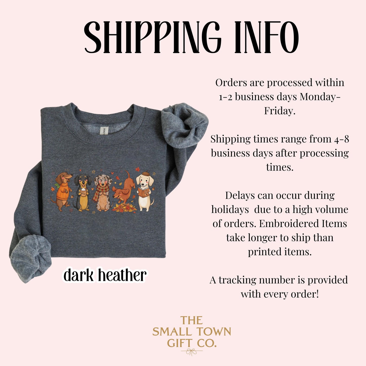 Cozy Season Dachshund Fall Sweatshirt