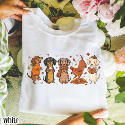 Cozy Season Dachshund Fall Sweatshirt